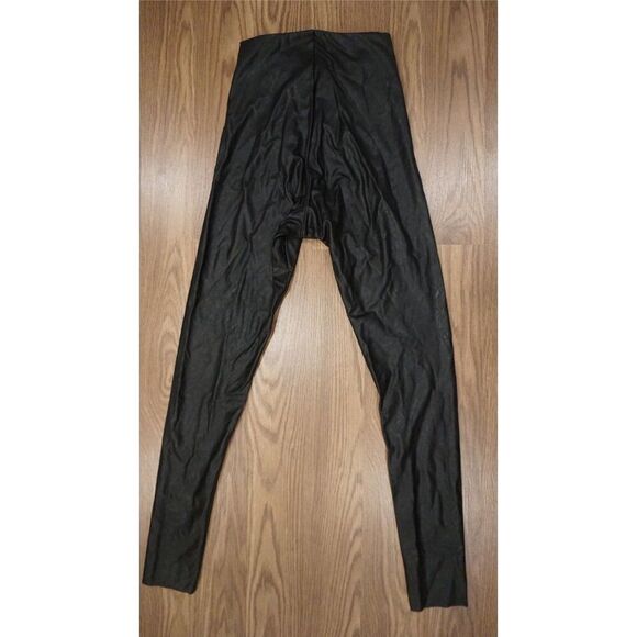 Commando Faux Leather Leggings Black - Size M - Picture 10 of 12